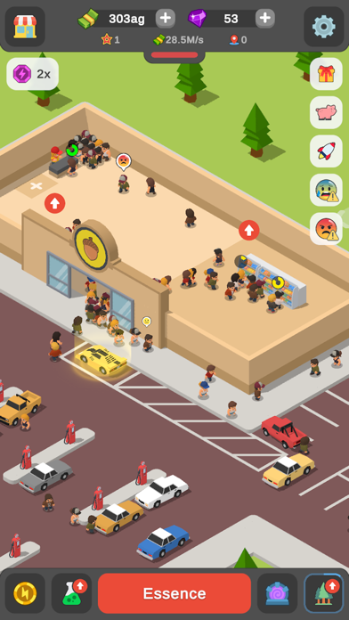 Idle Gas Station Tycoon iOS Mod IPA screenshot 6 - iOS game interface