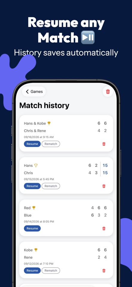 Smash: Your Scorekeeper screenshot 5