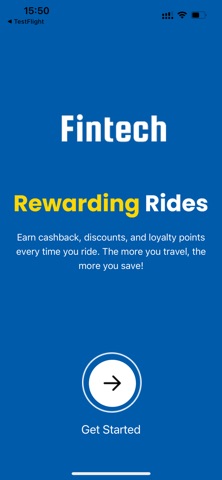 Fintech App screenshot