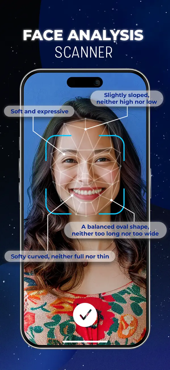 Screenshot #1 pour Face Astro: AI Face Analysis