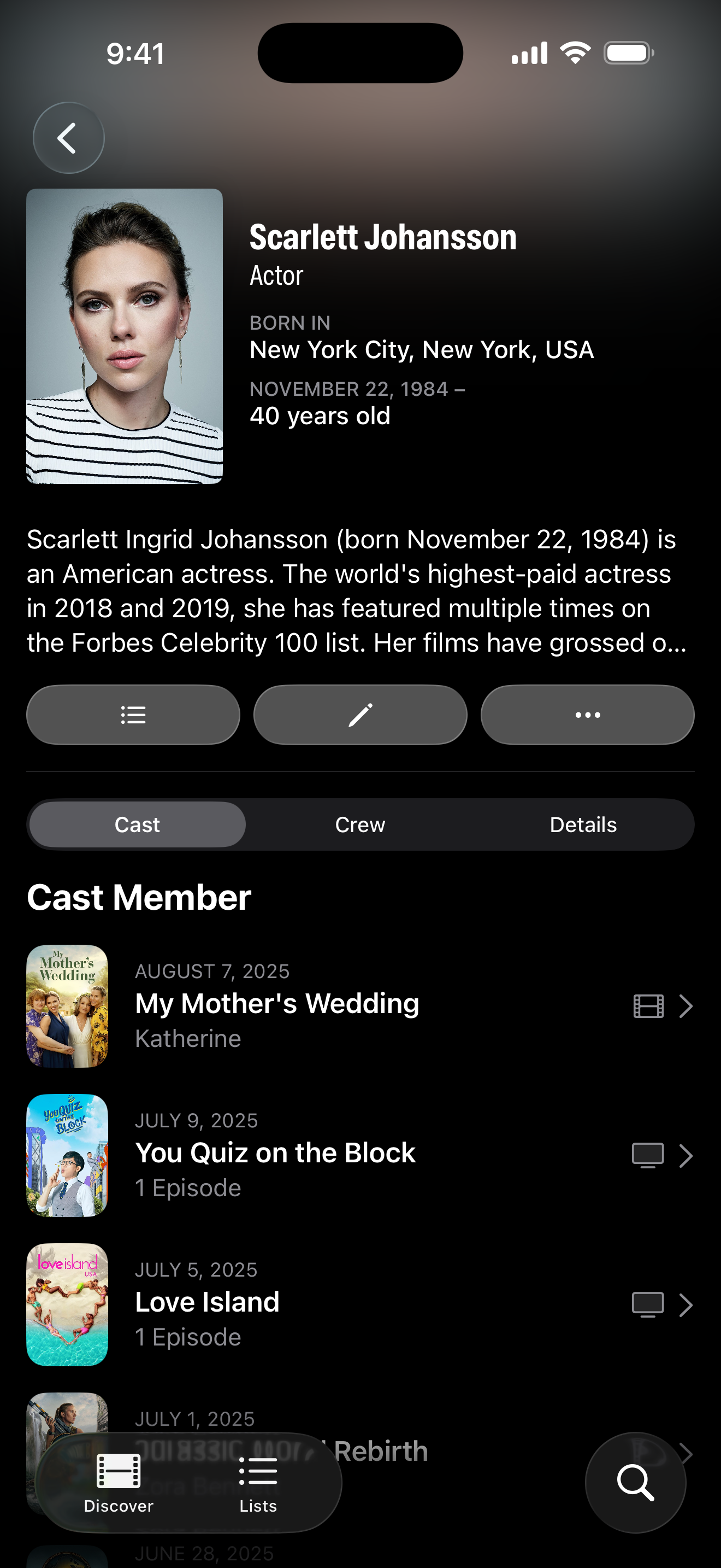 Backlot – TV & Movie Companion screenshot 3