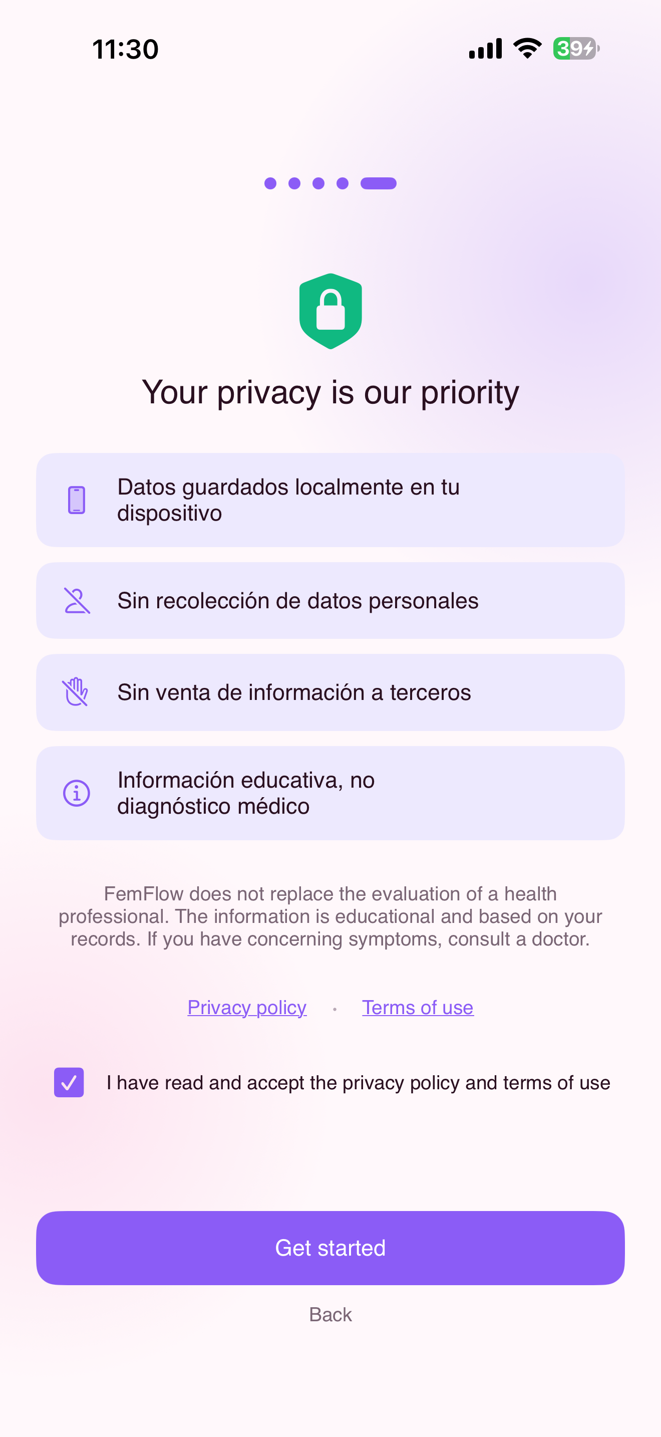 FemFlow screenshot 3