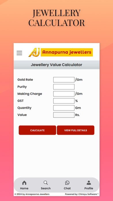 Annapurna Jewellery Screenshot