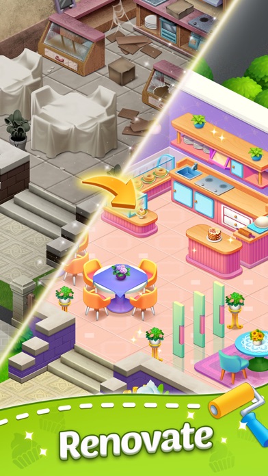 Cuisine Story: Merge & Decor Screenshot
