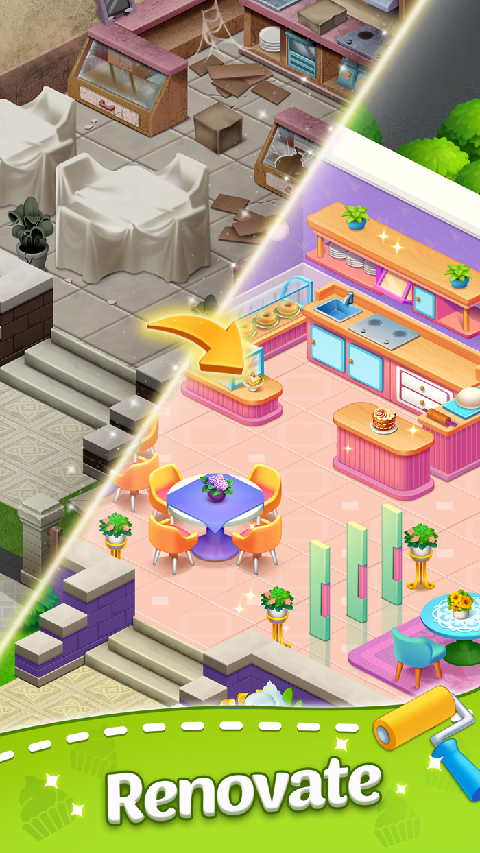 Cuisine Story Merge  Decor