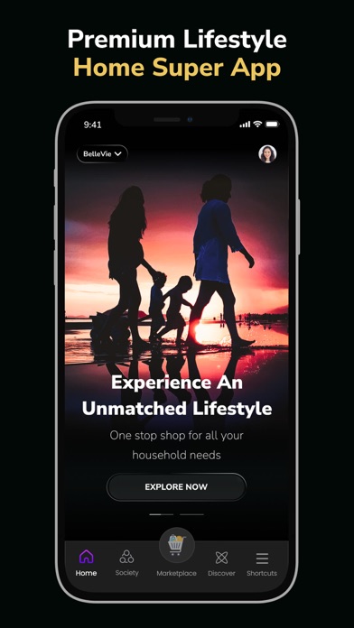 Screenshot #1 pour BelleVie Premium Lifestyle App