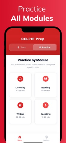CELPIP Prep : Practice Test screenshot