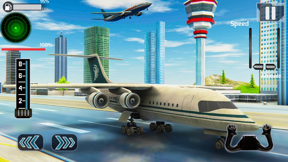 #5. Plane Pilot Airplane Games (iOS) 来自: Hamza Khalid