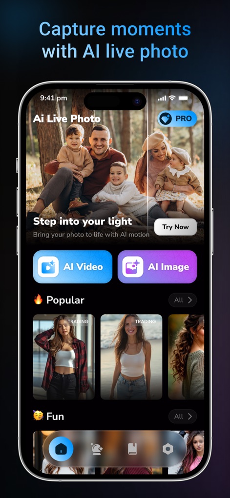 AI Live Photo : Image to Video - App de Foto y vídeo | MWM