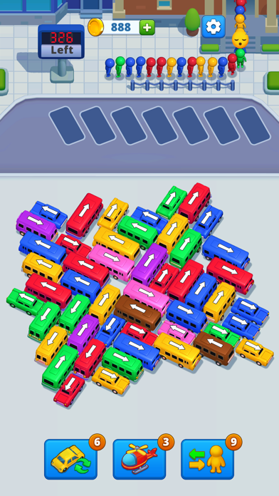 Bus Parking Jam: Chaos Escape Screenshot