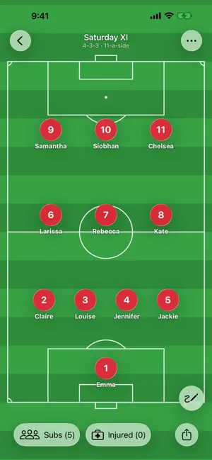 Football Formation screenshot 3