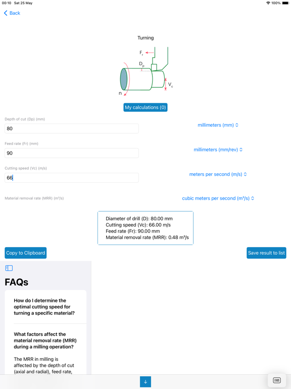 Screenshot #5 pour Taux de Retrait de Matériau