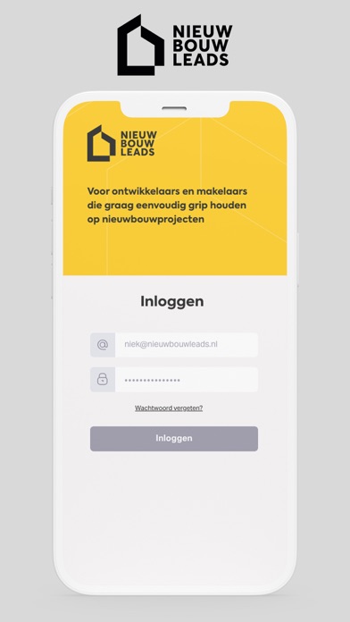 NieuwbouwLeads Screenshot