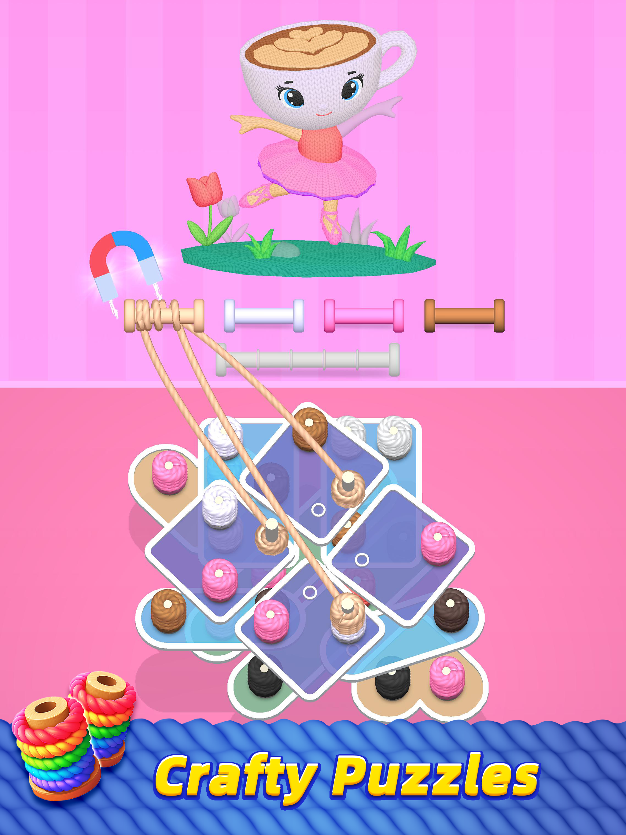 Thread Match 3D: Weave Puzzle