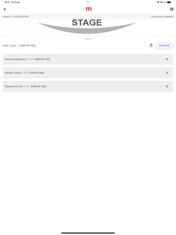 MTicket Turkey iPad screenshot