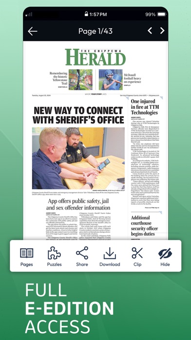 The Chippewa Herald Screenshot