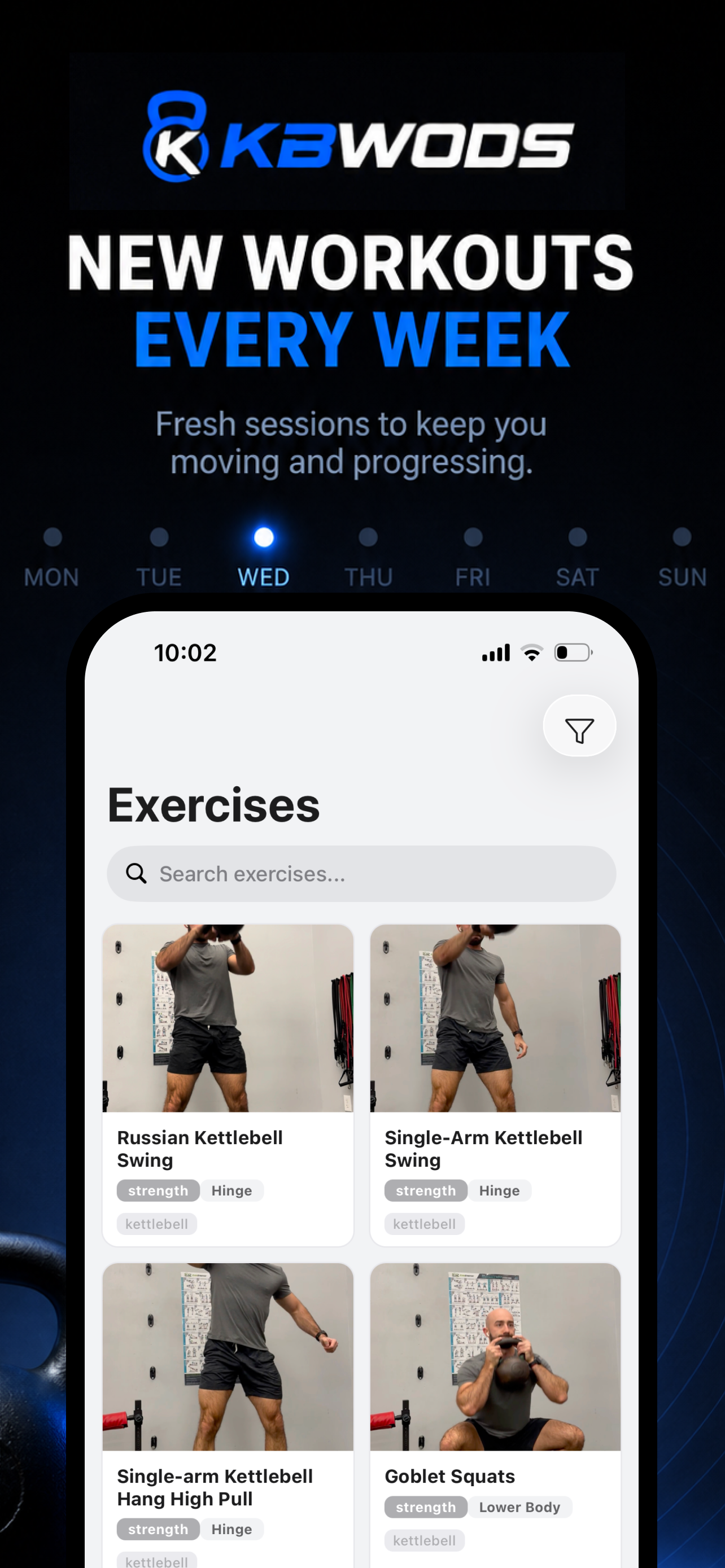 KBWODS: Kettlebell Training screenshot 6