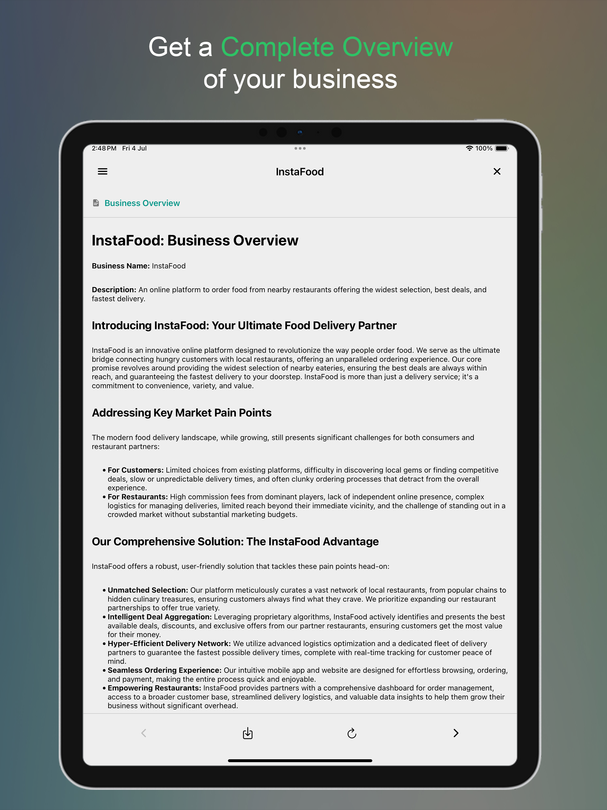 Startup AI: Idea Validator screenshot 12