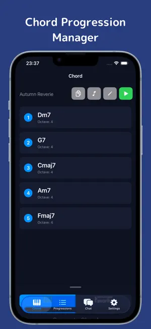 Chord Progression Manager screenshot 1
