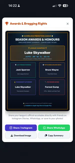 ScoreLock screenshot 4