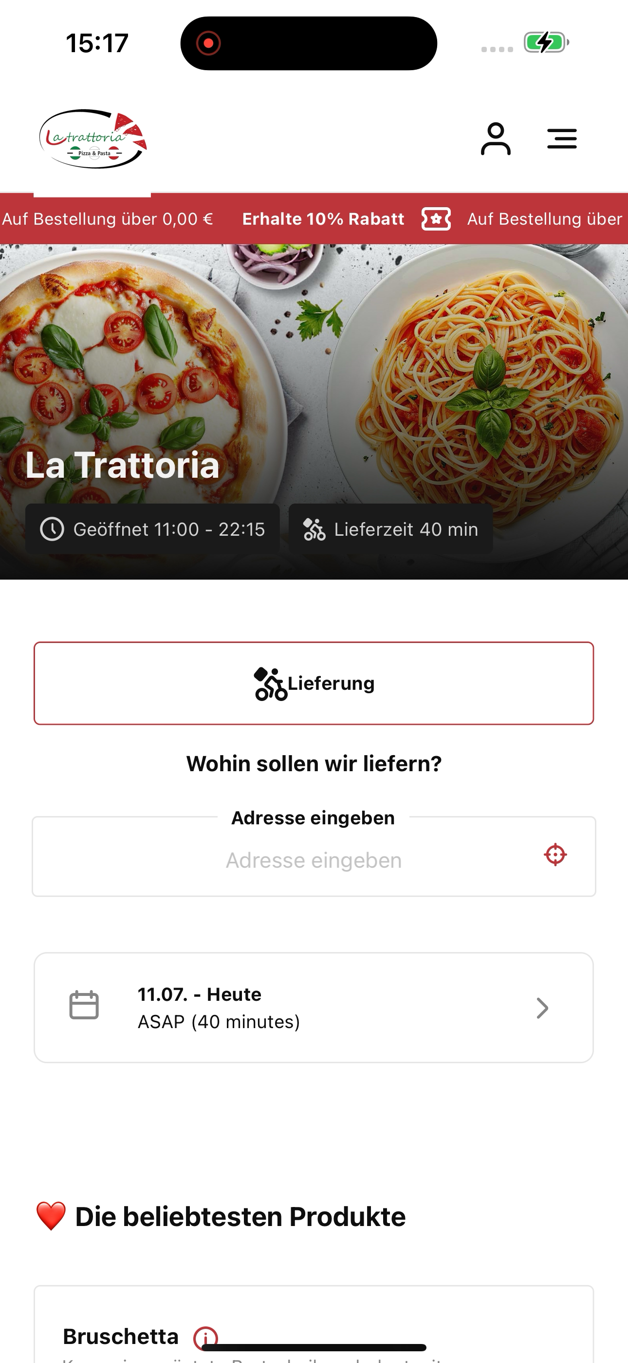 La Trattoria Filderstadt
