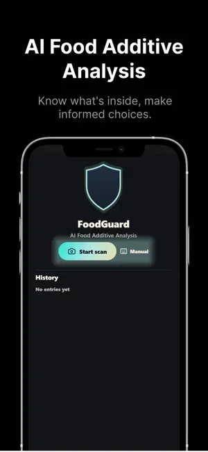 FoodGuard: AI Additive Scan screenshot 1