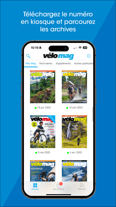 Screenshot #2 pour Vélo Mag