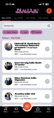 Nuits sonores 2026 screenshot