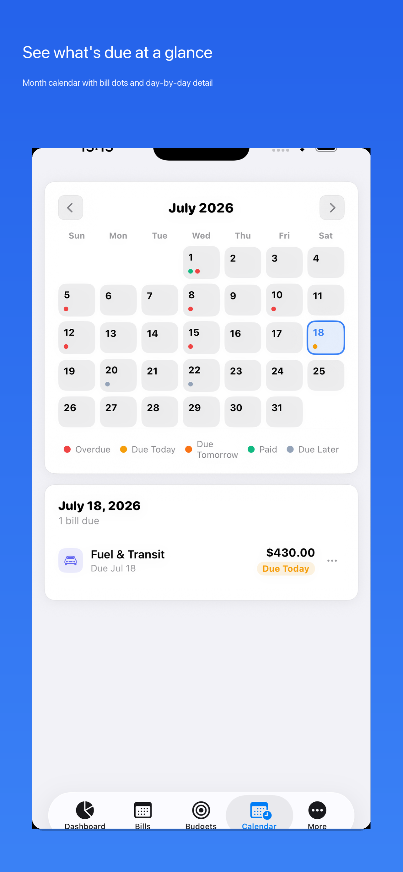 Bills Tracker screenshot 3