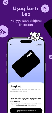 Leobank - Online Bank & Card iPhone screenshot