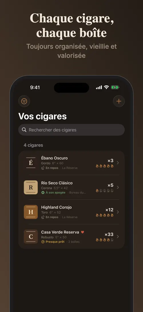 Cedary sur iPhone : capture d’écran 5 sur 7