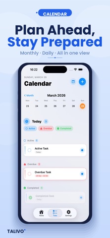 Talivo - Task Planner screenshot