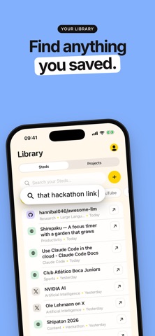 Sted: Save & Summarize Links Screenshot 5 of 5