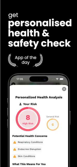ALVA – Ingredient Risk Scanner screenshot 3