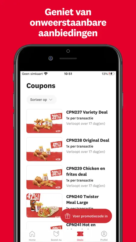 KFC Nederland screenshot 5 of 5