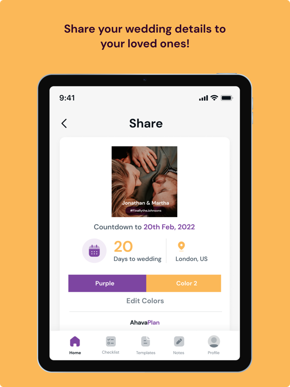 Ahavaplan iPad screenshot 4 - Productivity app
