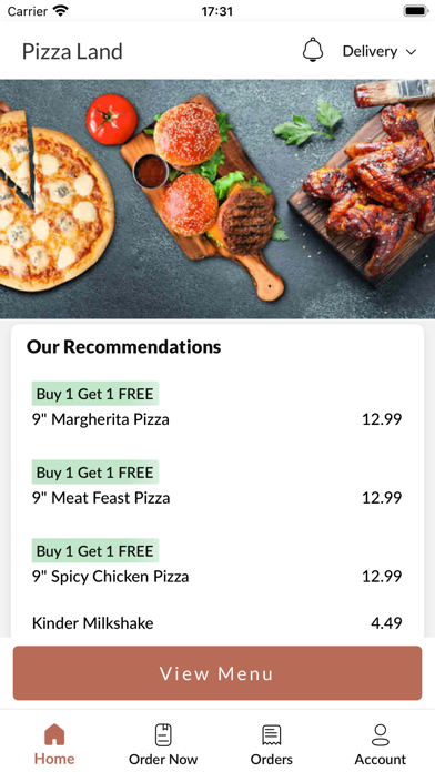 Pizza Land Wolverhampton Screenshot