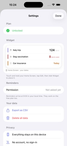 Countdown: Warranty & Expiry Screenshot 2 of 4