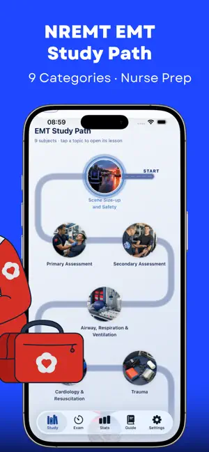 NREMT EMT Practice Test 2026 screenshot 2