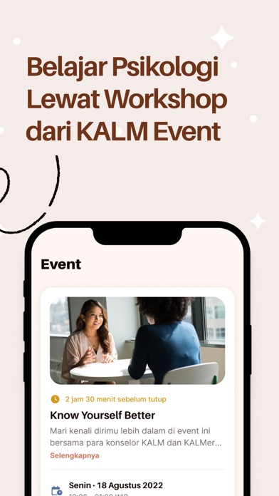 KALM - Konseling Online Screenshot