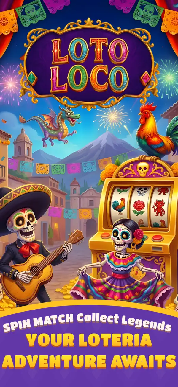 #1. LotoLoco: Loteria Bingo Slots (iOS) By: App Machina LLC