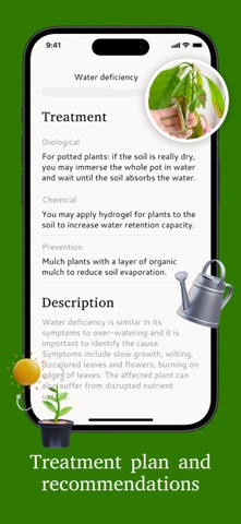Plant Identifier and Care app iPhone screenshot