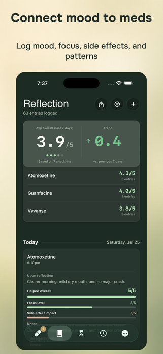Pillr: ADHD Medication Tracker Screenshot 8 of 9