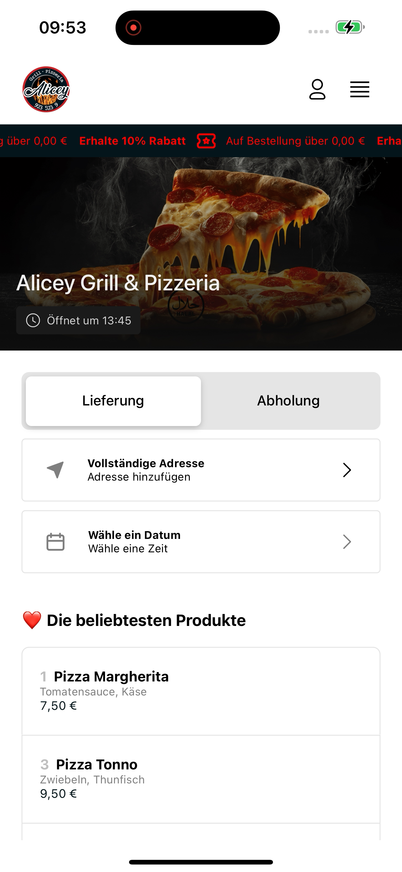 Alicey Grill & Pizzeria
