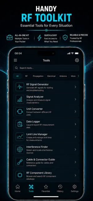 RF Toolbox: Ham Radio Tools screenshot 3