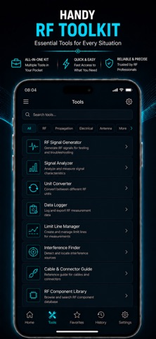 RF Toolbox: Ham Radio Tools Screenshot 3 of 6