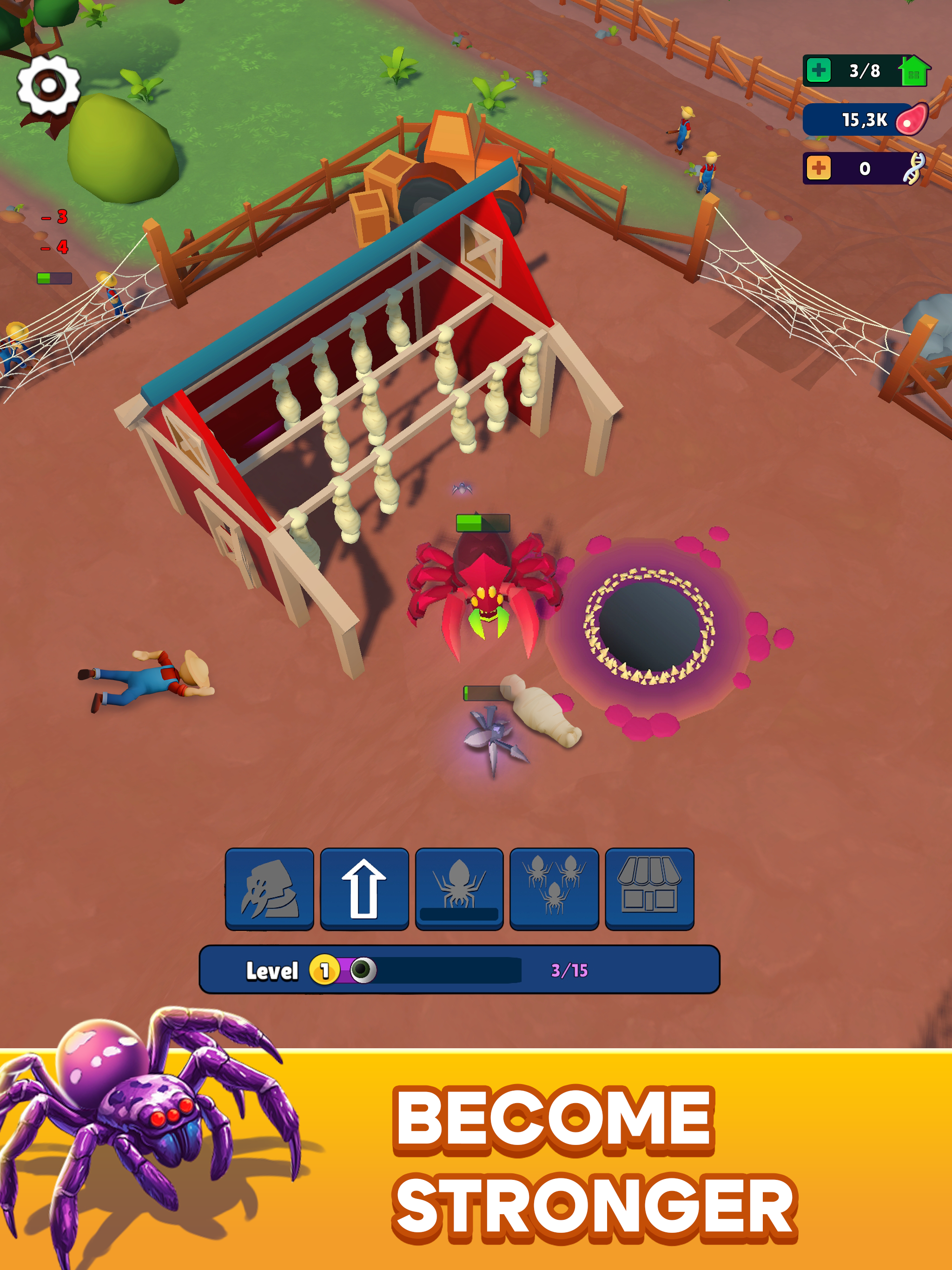 Spider Survival: Defend Nest screenshot 13