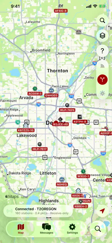 APRS Mobile screenshot 1 of 9