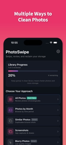 Photo Delete Swipe Cleaner screenshot