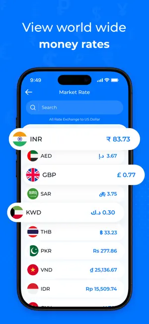 Currency Exchange: Global Rate screenshot 3